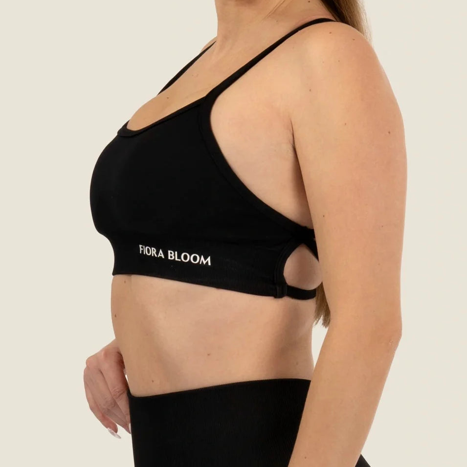 Sport-BH & Crop Tops Damen – Nahtlos & High Support | Fiora Bloom