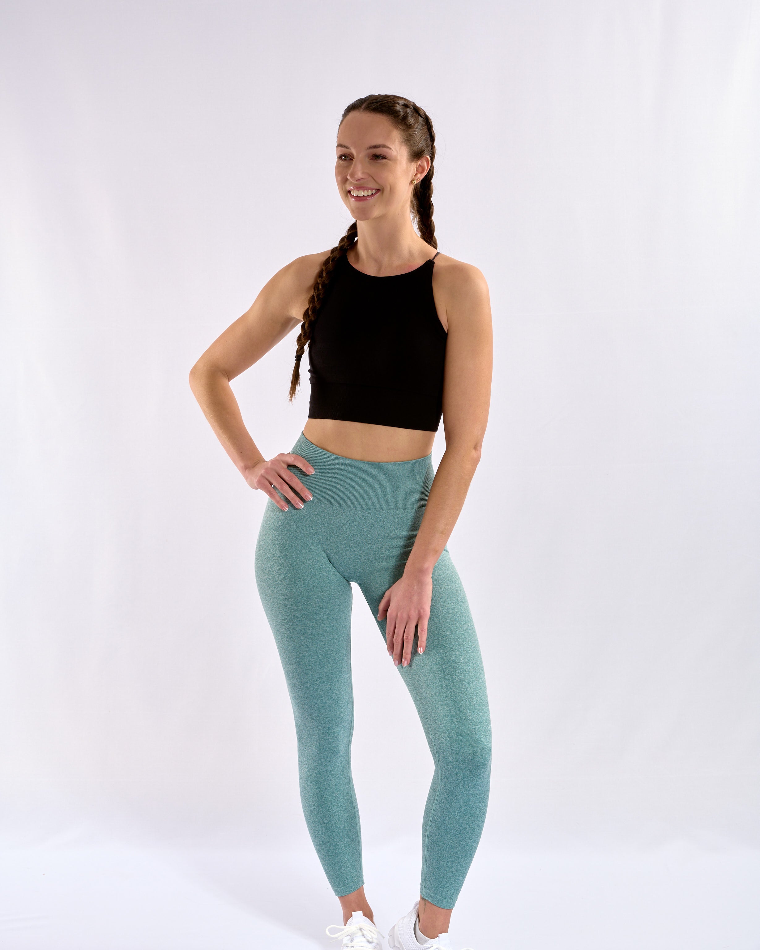 Backless Crossback Top Black