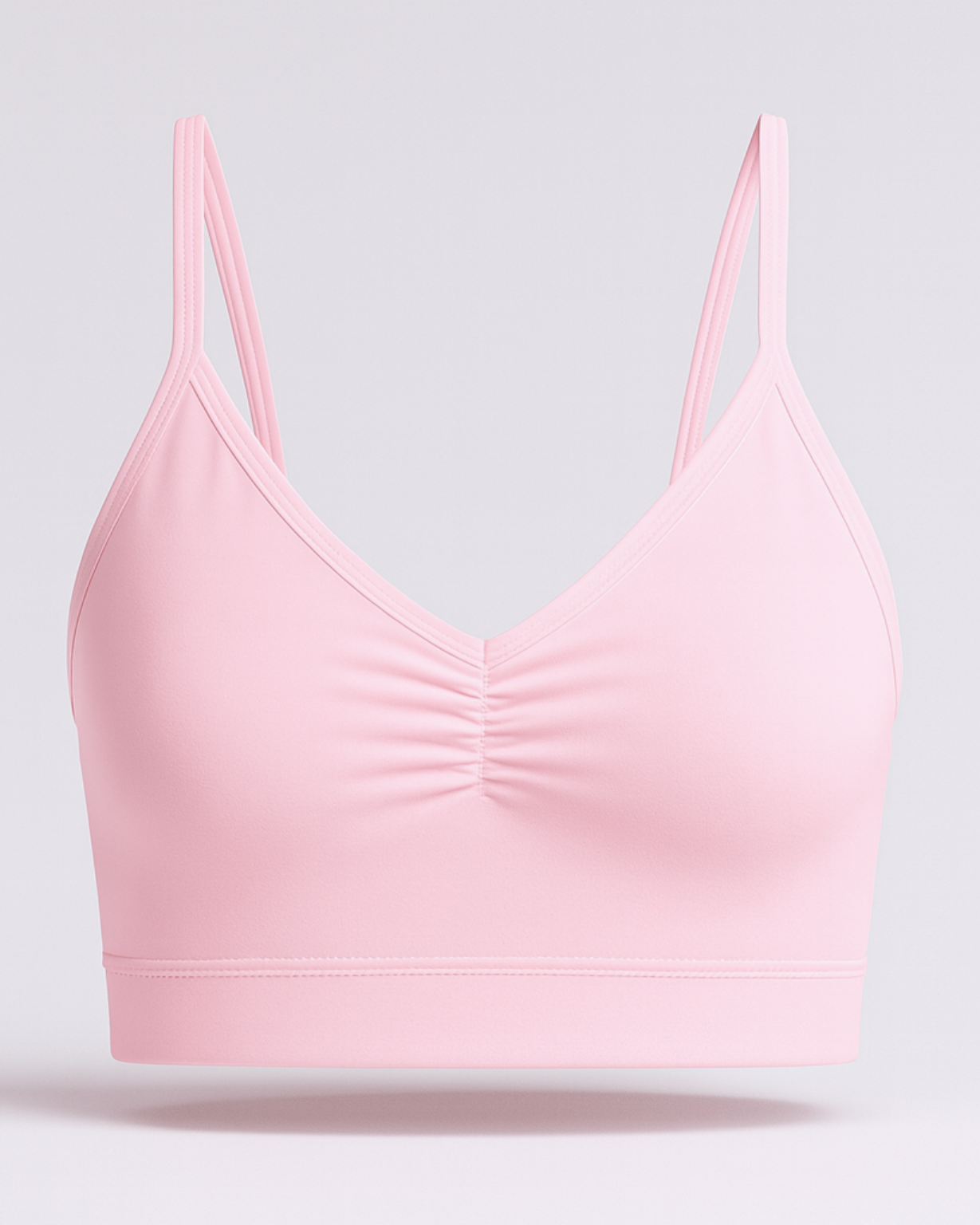 Verstellbarer Crossback Top Rosa