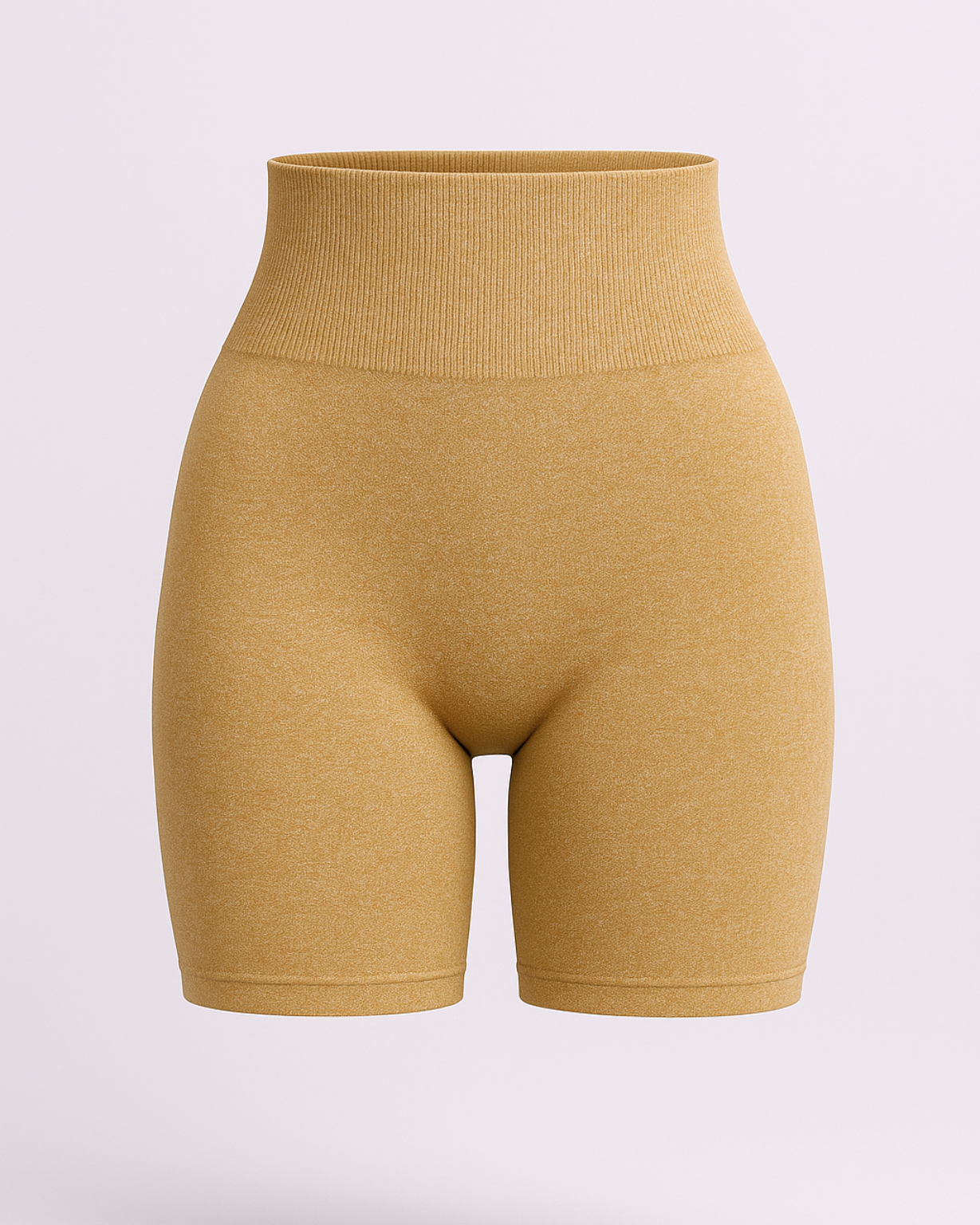 Seamless Scrunch Shorts Sunset-Orange