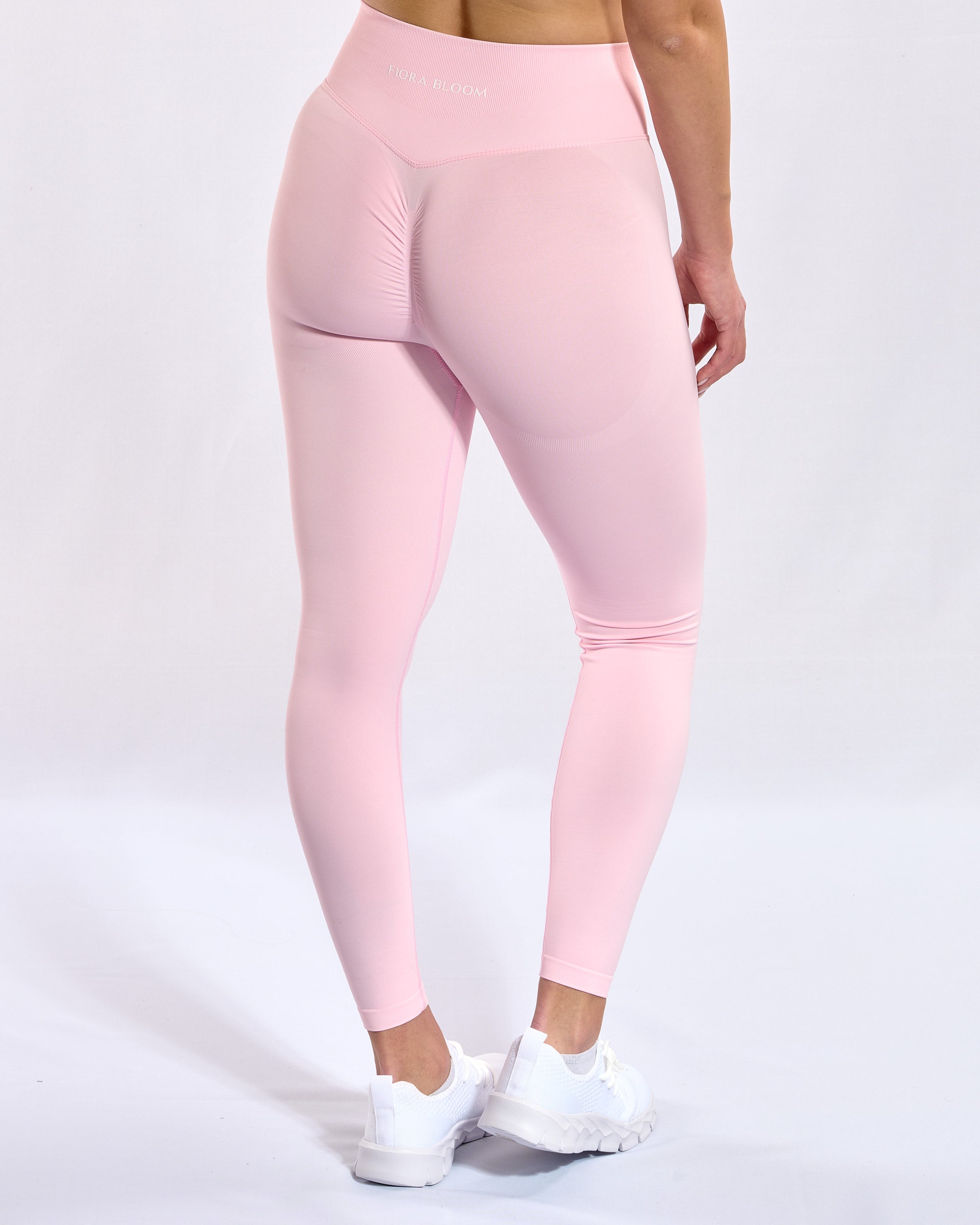 V-Curve High-Waist Leggings Rosa